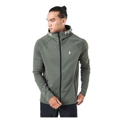 M Rider Zip Hood Pine Needle