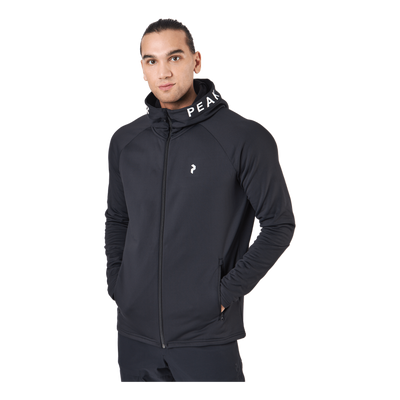 M Rider Zip Hood Black