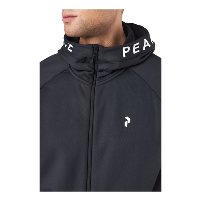 M Rider Zip Hood Black