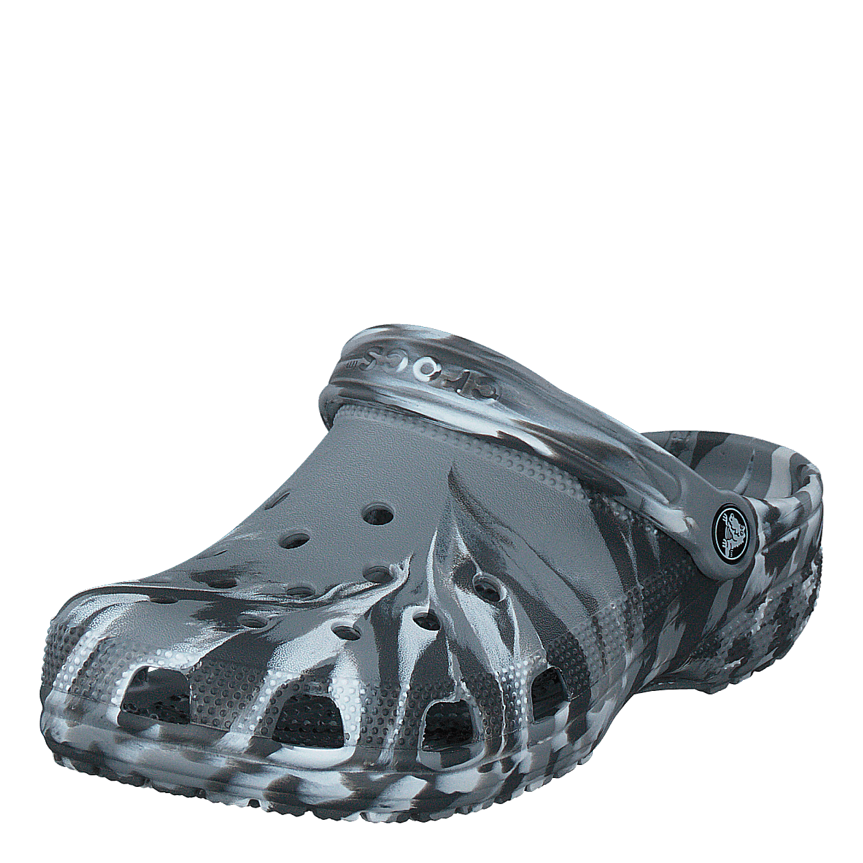 Classic Marbled Clog Light Grey / Multi