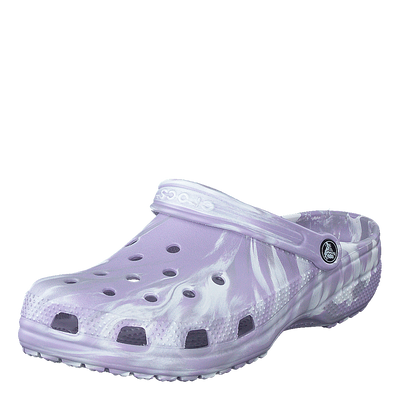 Classic Marbled Clog Lavender/multi