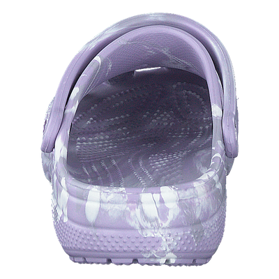 Classic Marbled Clog Lavender/multi