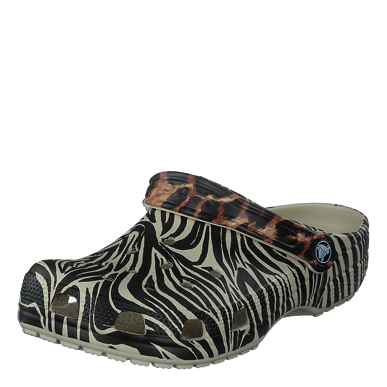 Classic Animal Remix Clog Bone/multi Animal