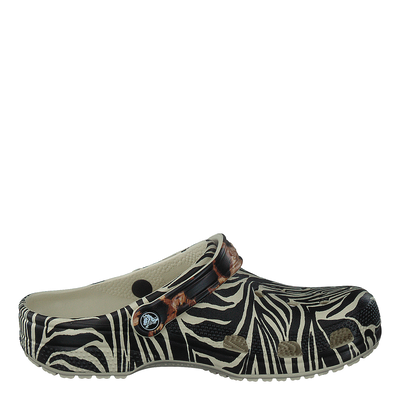 Classic Animal Remix Clog Bone/multi Animal