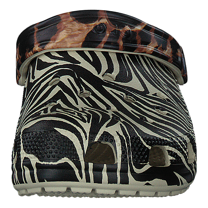 Classic Animal Remix Clog Bone/multi Animal