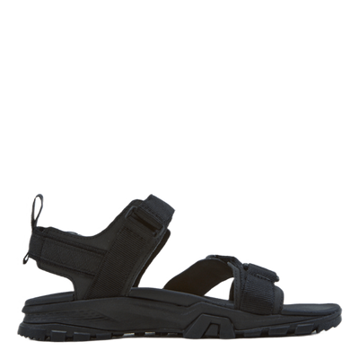 Garrison Trail Webbing Sandal Jet Black