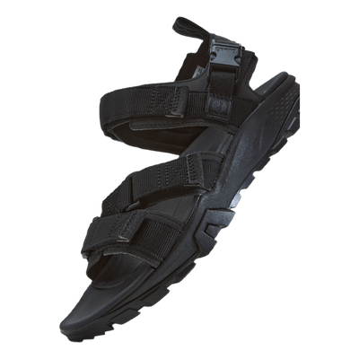 Garrison Trail Webbing Sandal Jet Black