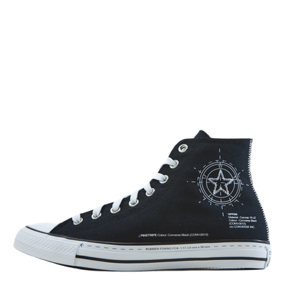 Chuck Taylor All Star Black/high Risk Red/clematis B