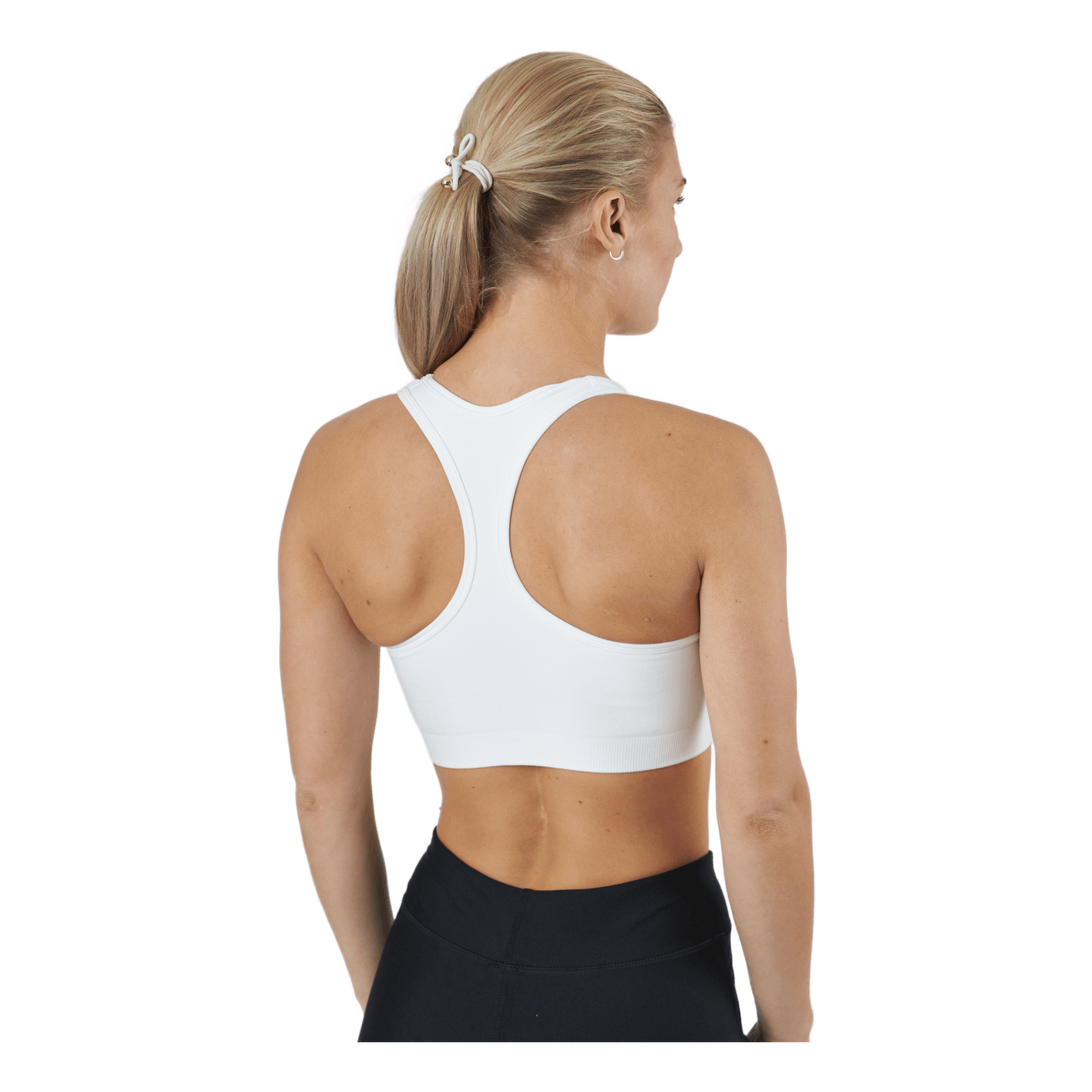 Nike Dri-fit Swoosh Seamless W Summit White/black