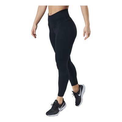 Yoga Dri-FIT Women's High-Rise 7/8 Leggings BLACK/IRON GREY