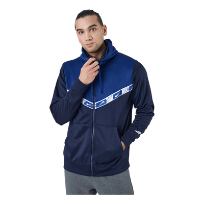 Nike Sportswear Men's Full-zip Blackened Blue/deep Royal Blue