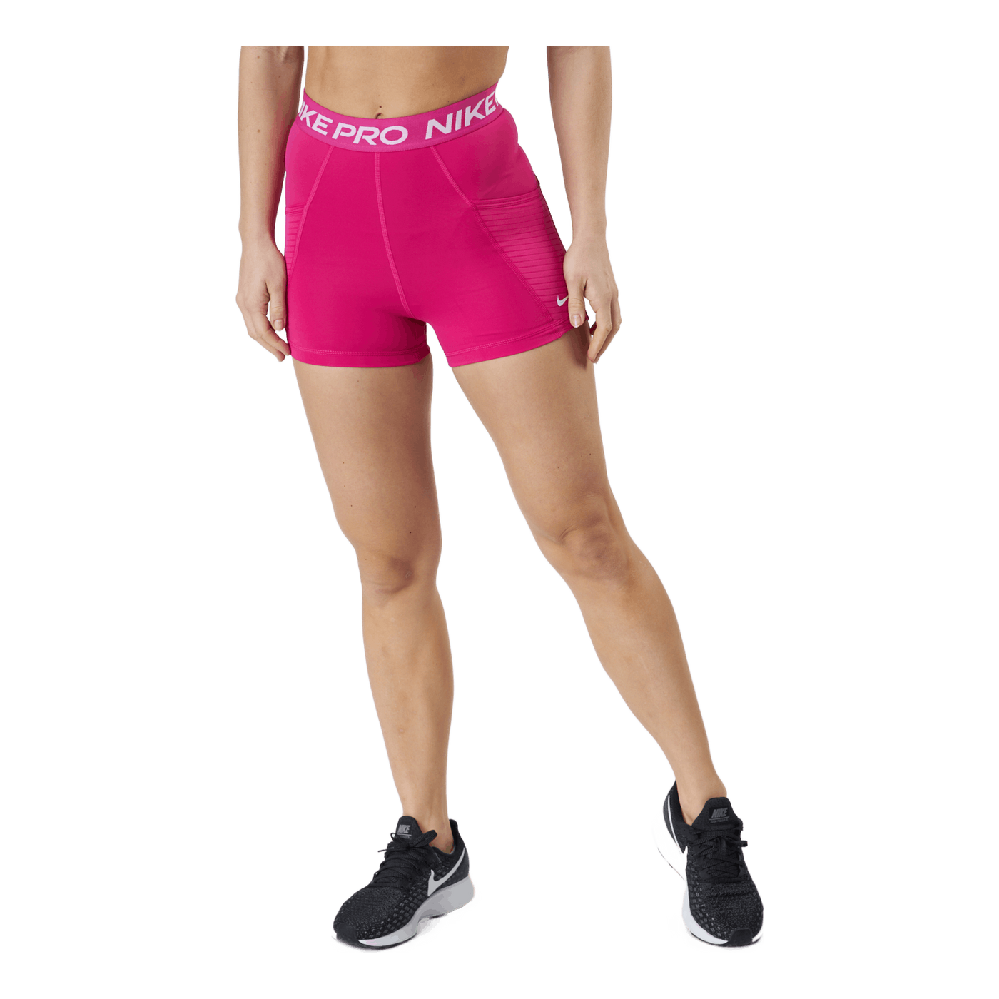 Nike Pro Dri-fit Women's 3" Hi Active Pink/white