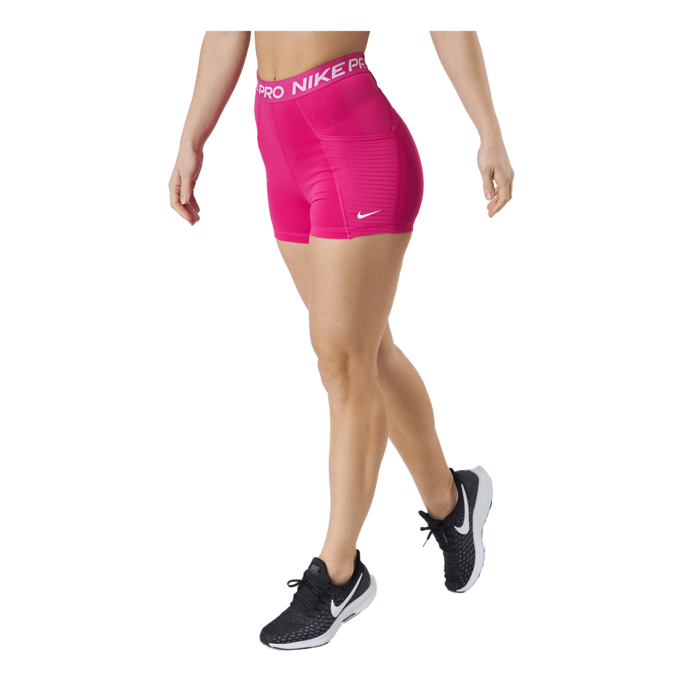 Nike Pro Dri-fit Women's 3" Hi Active Pink/white