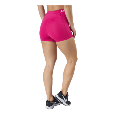 Nike Pro Dri-fit Women's 3" Hi Active Pink/white