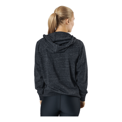 Sportswear Gym Vintage Women's Pullover Hoodie BLACK/WHITE