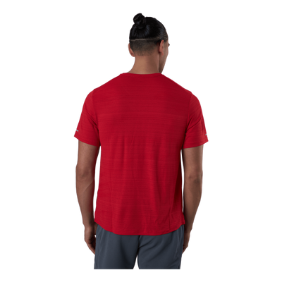 Nike Dri-fit Miler Men's Runni University Red/reflective Silv