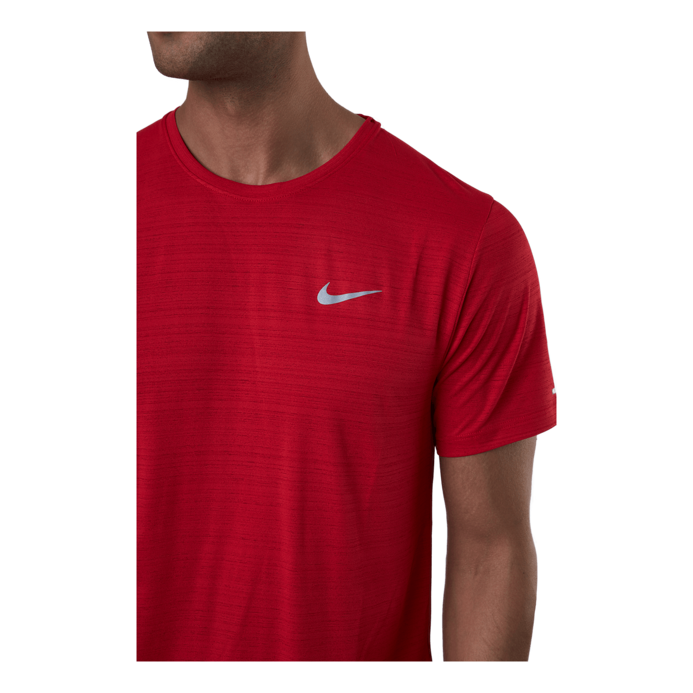 Nike Dri-fit Miler Men's Runni University Red/reflective Silv