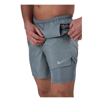 Nike Challenger Men's 2-in-1 R Smoke Grey/htr/reflective Silv