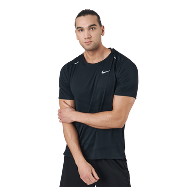 Dri-FIT Rise 365 Men's Short-Sleeve Running Top BLACK/REFLECTIVE SILV