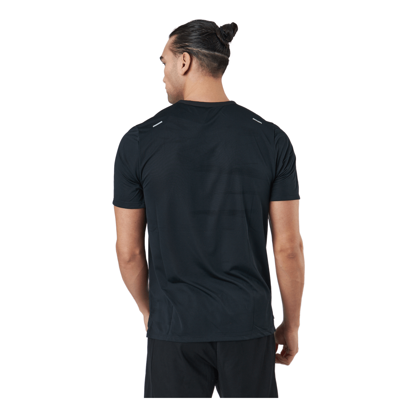 Dri-FIT Rise 365 Men's Short-Sleeve Running Top BLACK/REFLECTIVE SILV