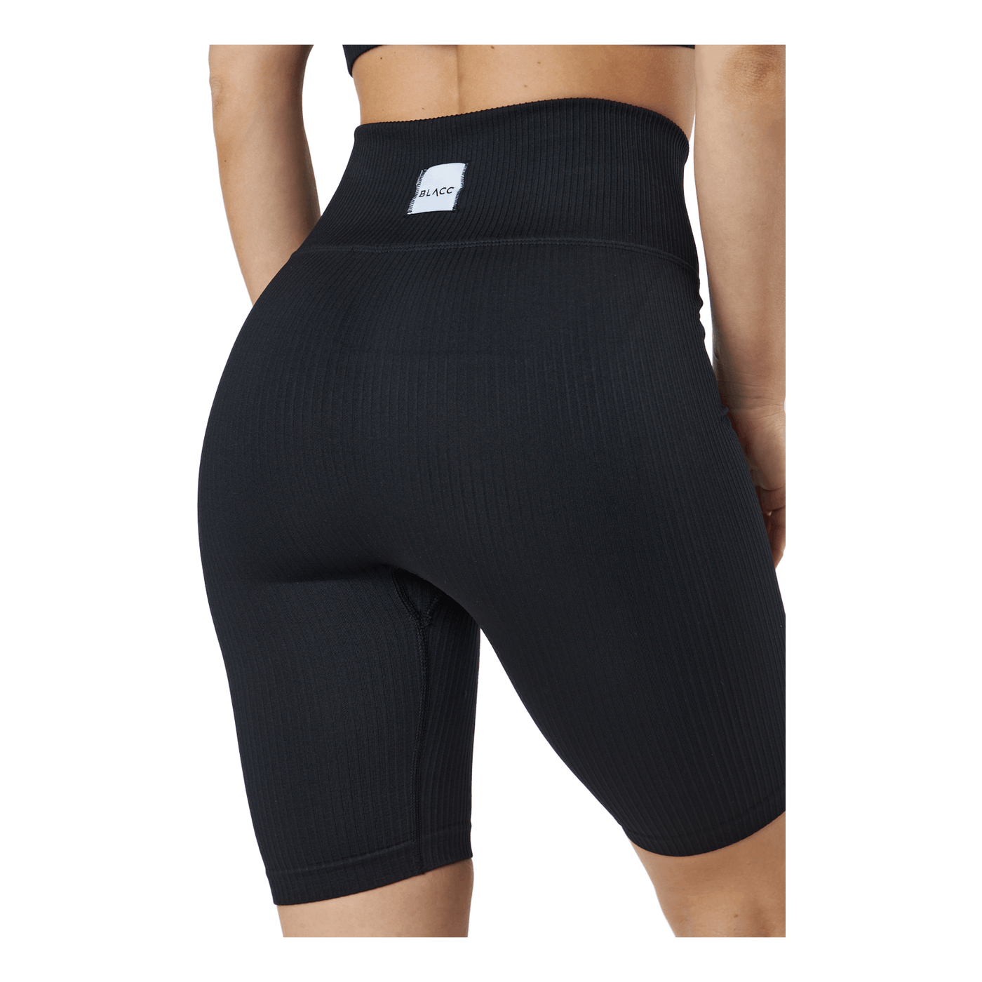 Rib Seamless Bikers Black