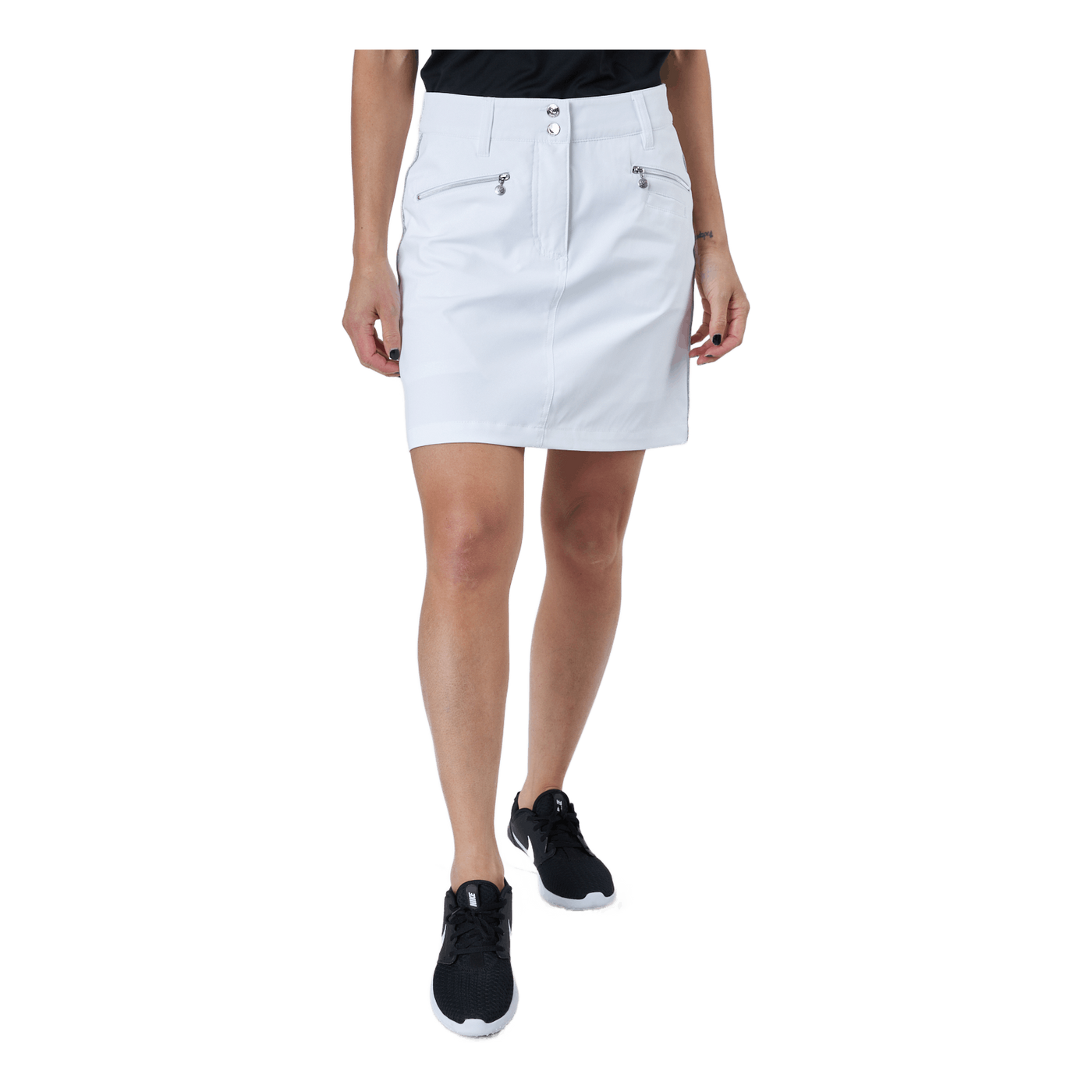 Glam Skort 45 Cm White