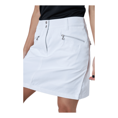 Glam Skort 45 Cm White