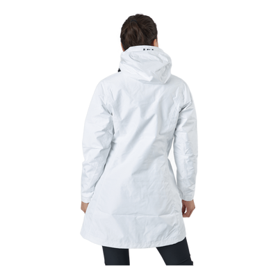 W Long Belfast Jacket 002 White