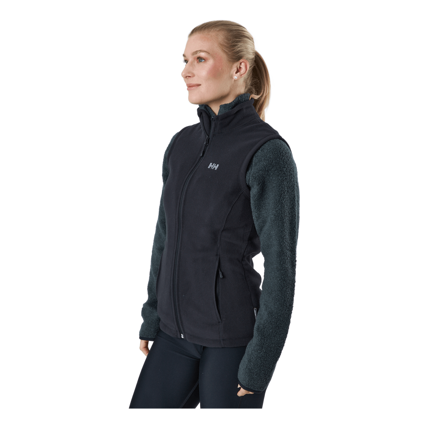 W Daybreaker Fleece Vest 990 Black