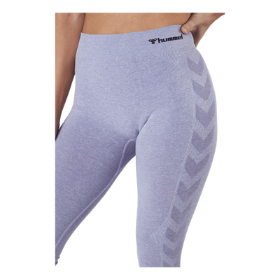 Hmlci Seamless Mid Waist Tight Lavender Melange