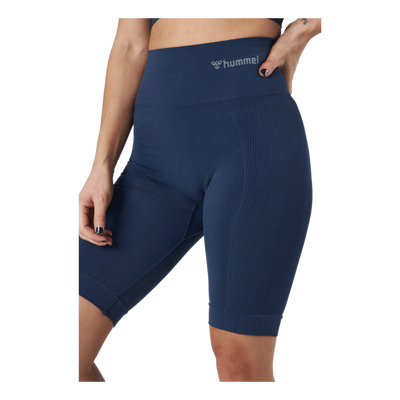 Hmltif Seamless Cyling Shorts Black Iris