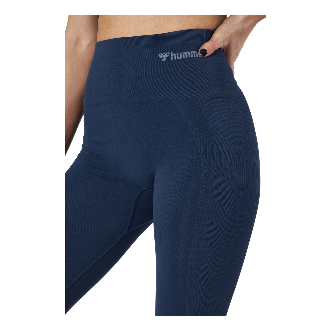 Hmltif Seamless High Waist Tig Black Iris