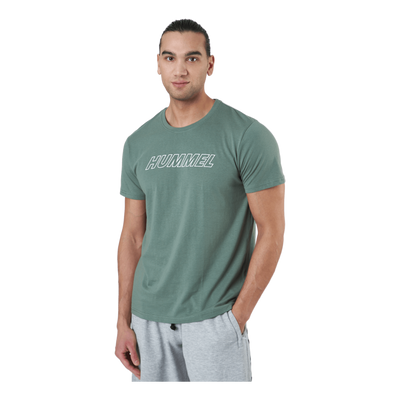 Hmlte Callum Cotton T-shirt Laurel Wreath