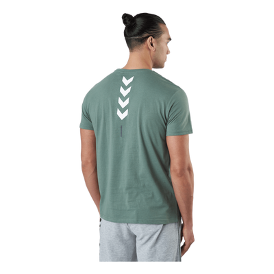 Hmlte Callum Cotton T-shirt Laurel Wreath