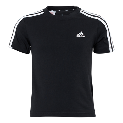 Adidas Essentials 3-Stripes T-Shirt Black