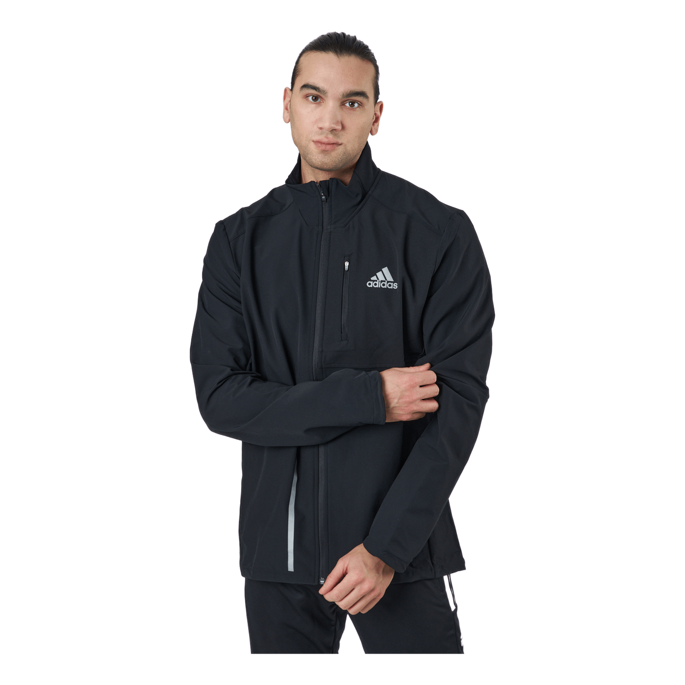 Own The Run Jkt Black