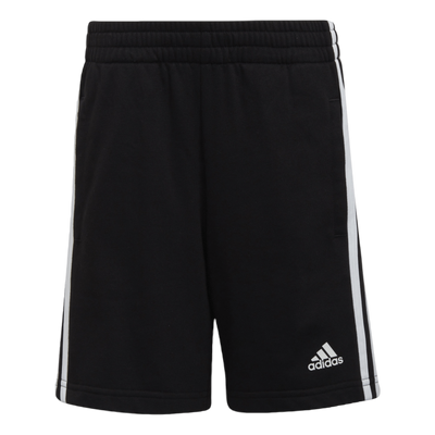 Essentials 3-Stripes Shorts Black / White