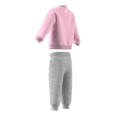 Adidas Essentials Sweatshirt And Pants Clear Pink