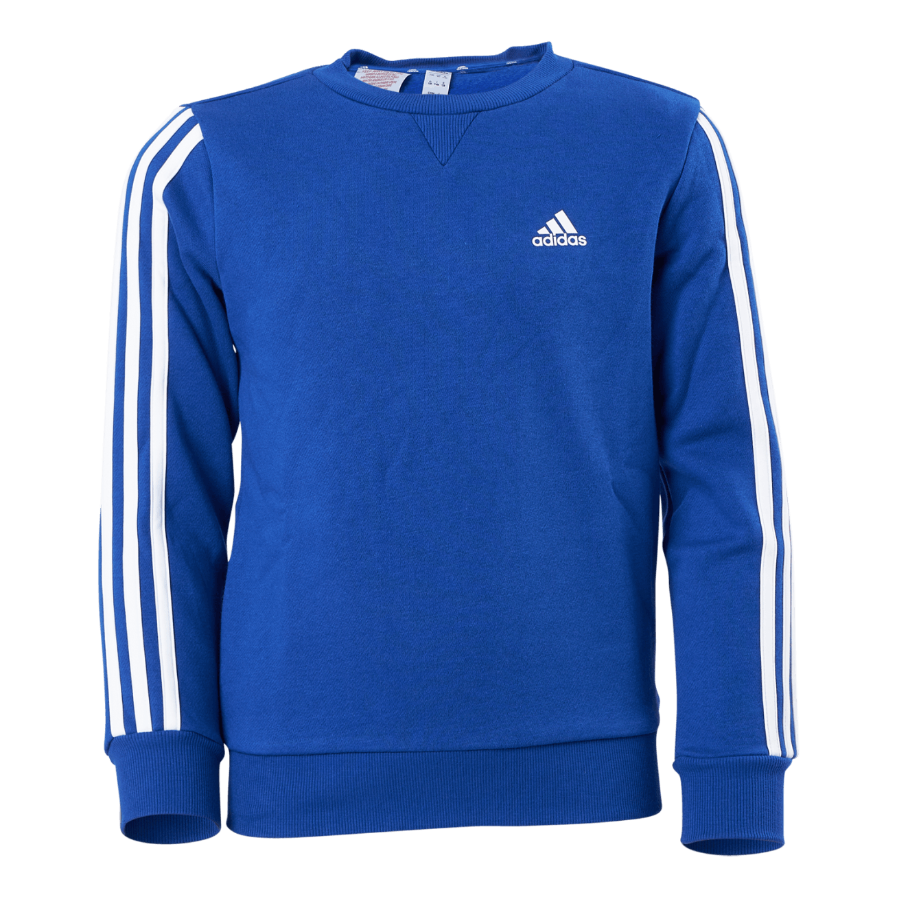 Essentials 3-Stripes Crewneck Sweatshirt Team Royal Blue