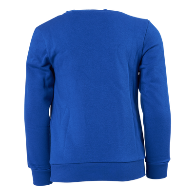 Essentials 3-Stripes Crewneck Sweatshirt Team Royal Blue