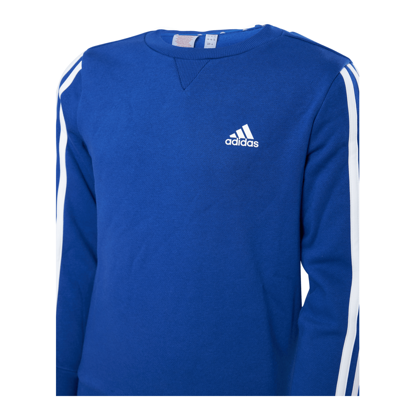 Essentials 3-Stripes Crewneck Sweatshirt Team Royal Blue