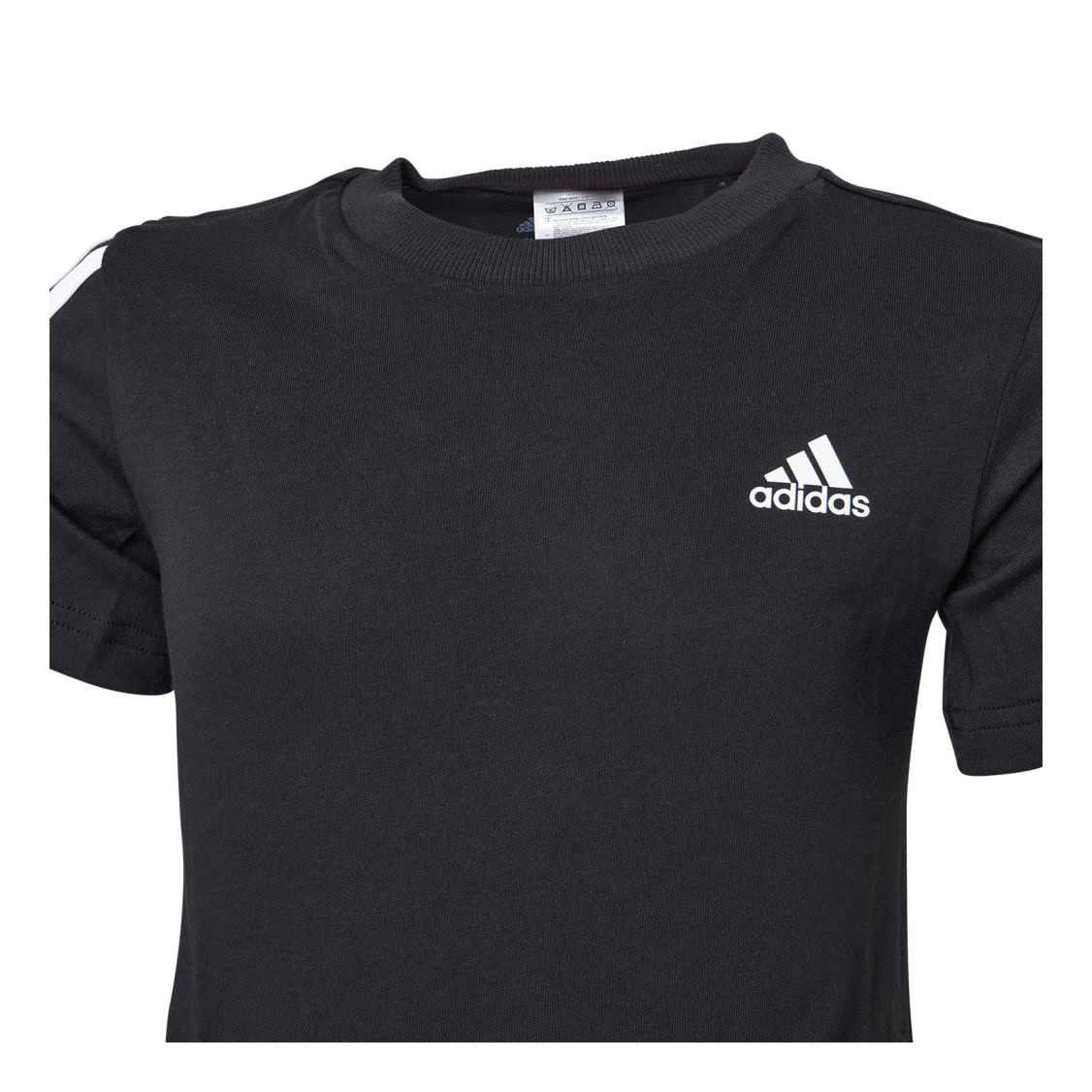 Essentials 3-Stripes T-Shirt Black