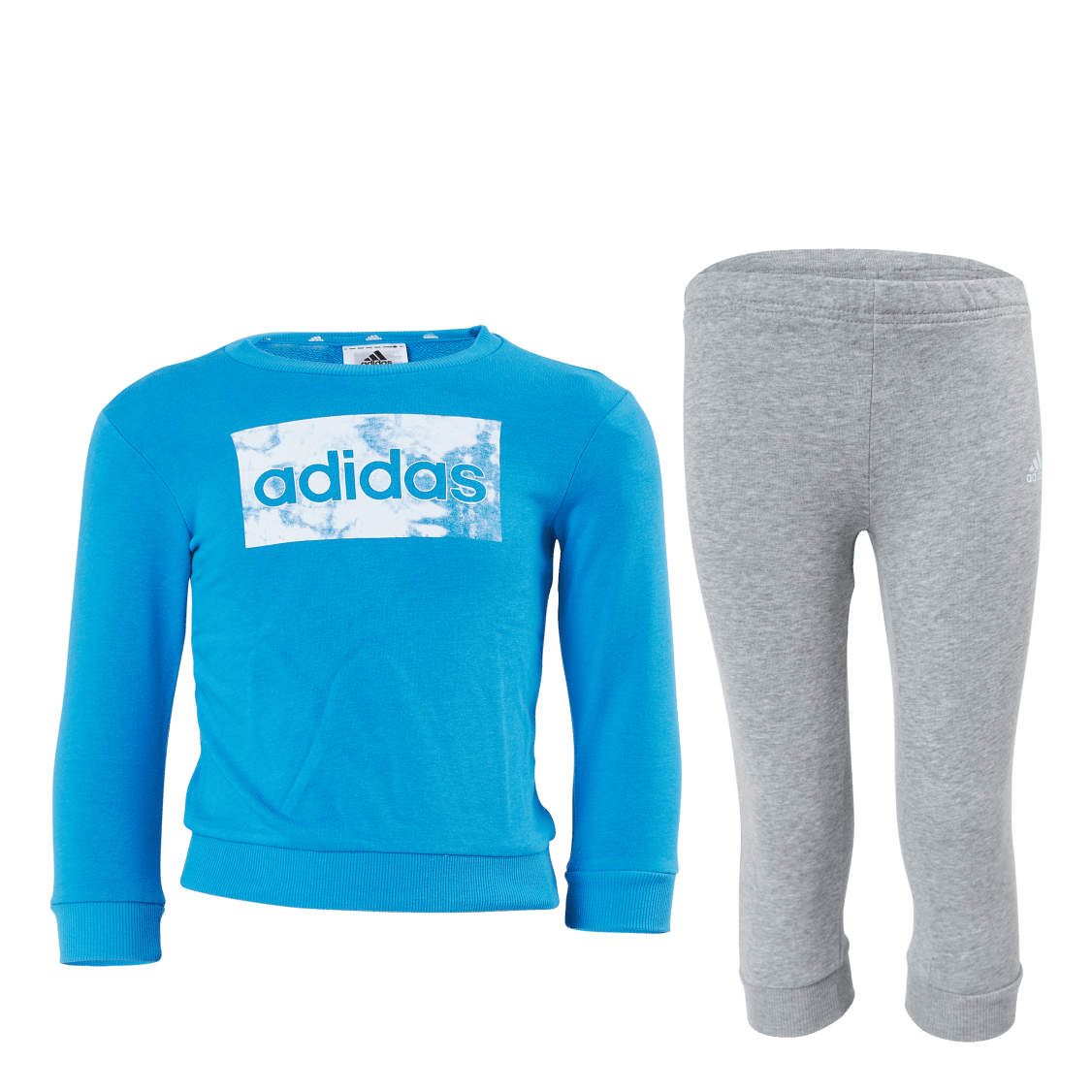 Adidas Essentials Sweatshirt And Pants Bright Blue