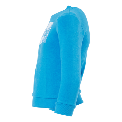 Adidas Essentials Sweatshirt And Pants Bright Blue