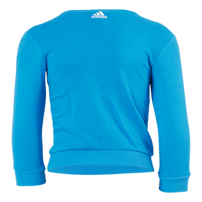 Adidas Essentials Sweatshirt And Pants Bright Blue