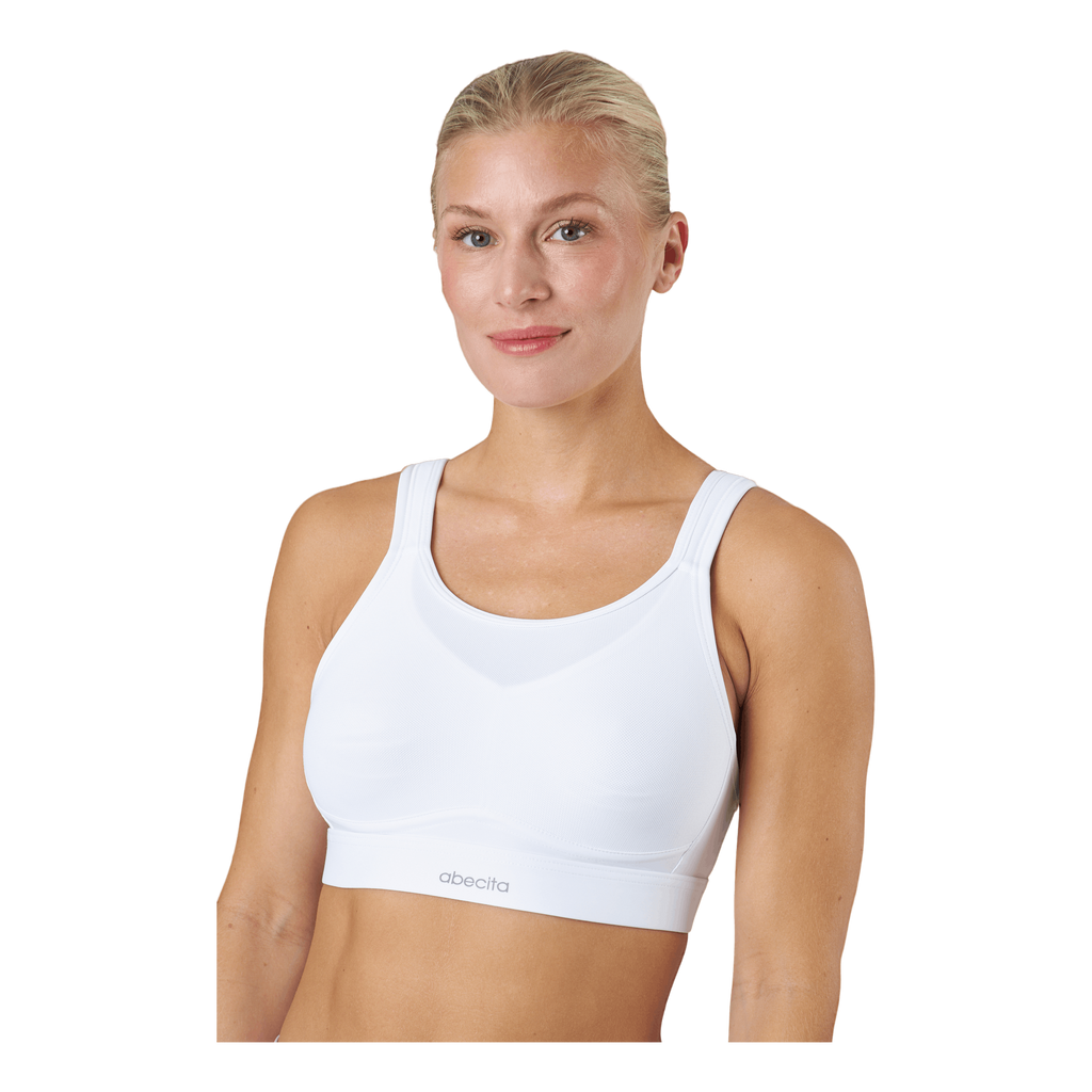 Victorious Spacer Sports Bra White