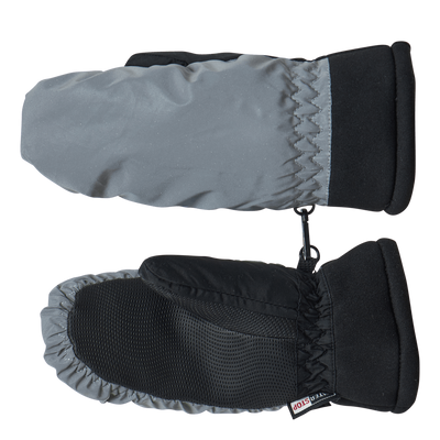 Lenny Jr Mittens Reflective Silver