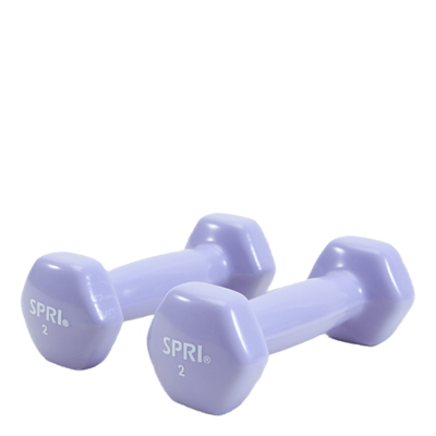 Spri Dumbbells Vinyl 0,9kg/2lb Purple