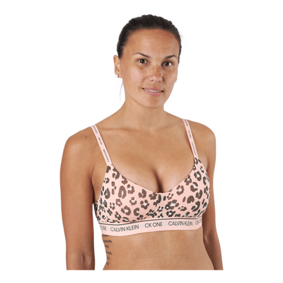 Light Lined Bralette Stephen Leopard Print_peach Me