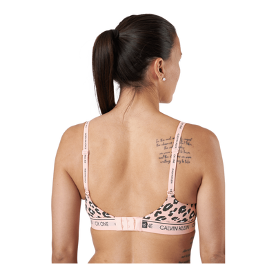 Light Lined Bralette Stephen Leopard Print_peach Me